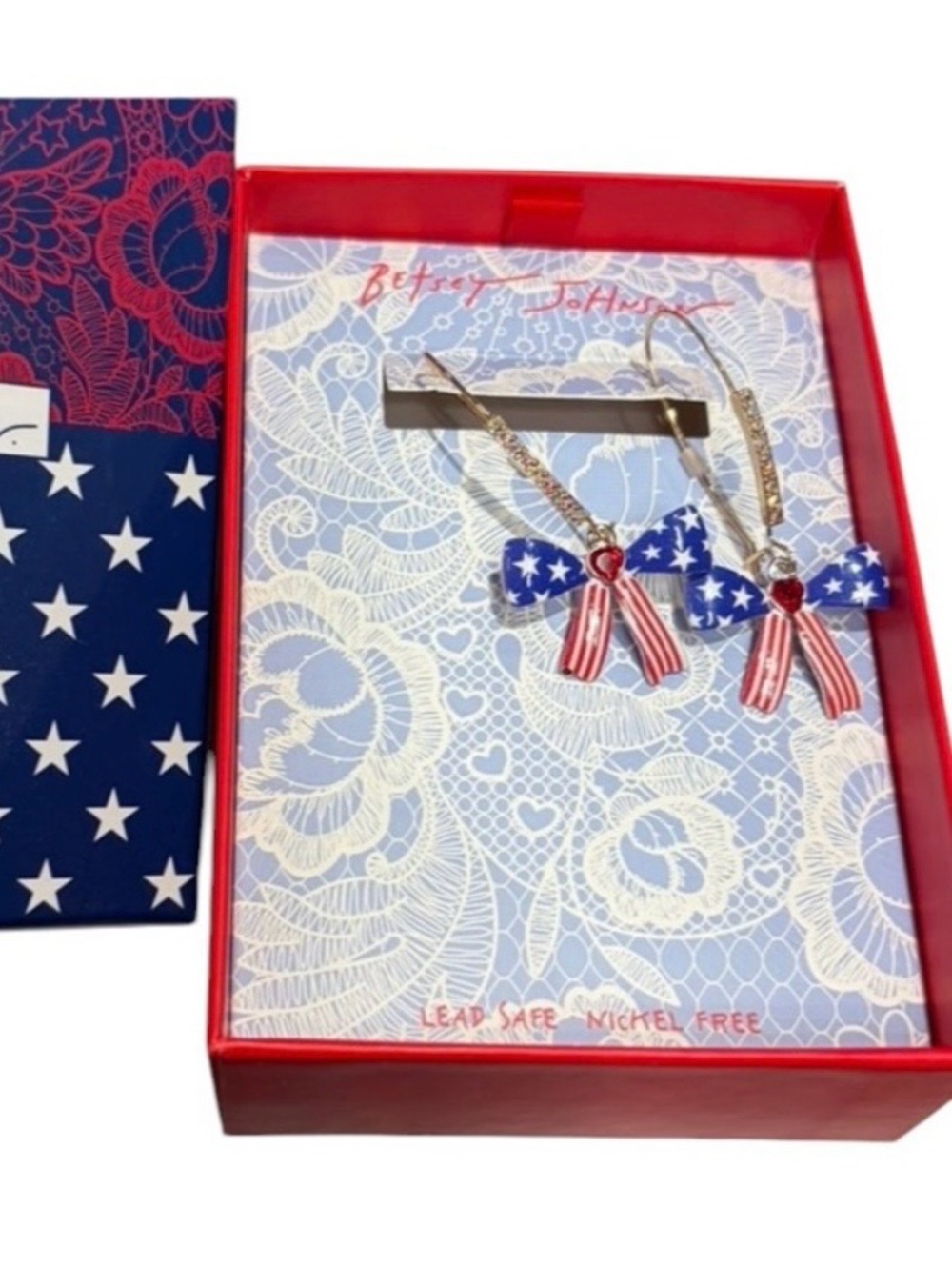 Betsey Johnson American Bow